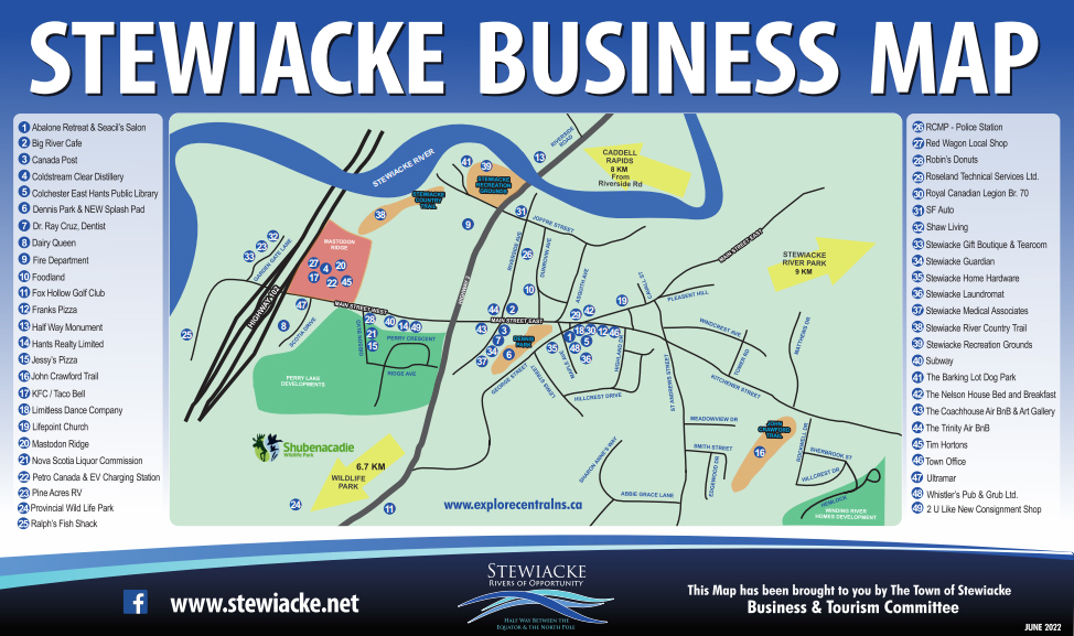 Stewiacke Business Map