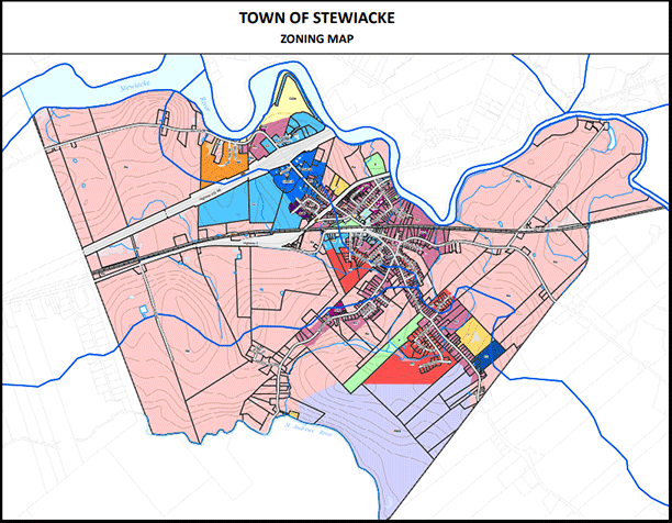 Town of Stewiacke zoning map
