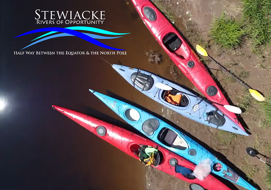 Stewiacke, Rivers of Opportunity - HALF WAY BETWEEN THE EQUATOR & THE NORTH POLE - 4 kayaks